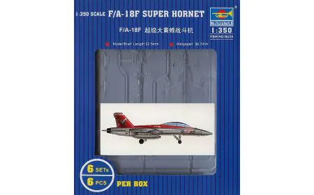 Trumpeter 1:350 - Boeing F/A-18F Super Hornet (6 pcs)