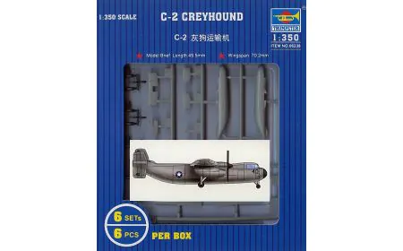 Trumpeter 1:350 - Grumman C-2 Greyhound (6 pcs)