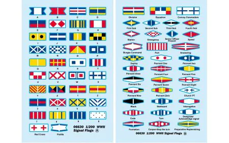 Trumpeter - WWII Signal Flags