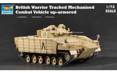 Trumpeter 1:72 - British MCV80 Warrior with enhanced armour
