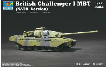 Trumpeter 1:72 - British Challenger 1 MBT
