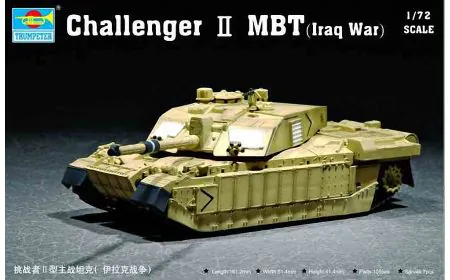Trumpeter 1:72 - British Challenger 2 MBT (Iraq War)