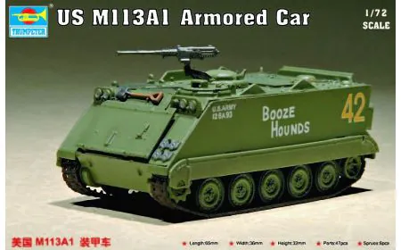 Trumpeter 1:72 - M113A1 US Army Armoured Car