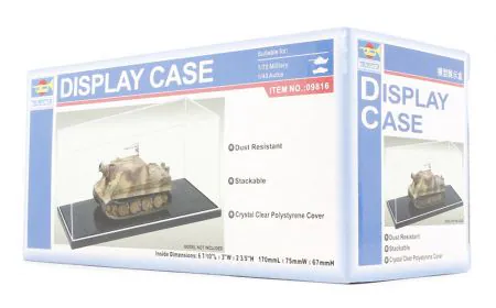 Trumpeter Display Cases - 170mm x 75mm x 67mm