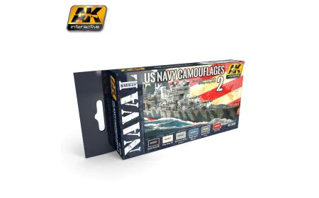 AK Interactive Set US NavyCamouflages Vol.2