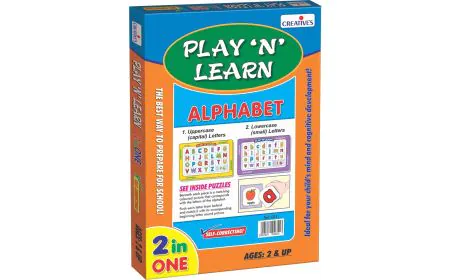 * Creative Educational - 2in1- Alphabet-Upper& Lowercase