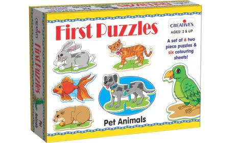 * Creative Educational - First Puzzles - Pet Animals