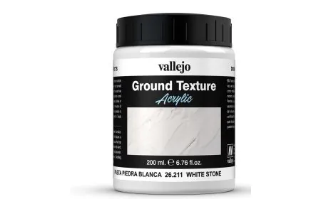 AV Vallejo Stone Textures - White Stone Paste 200ml