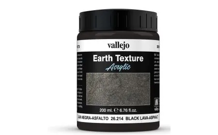 AV Vallejo Stone Textures - Black Lava 200ml