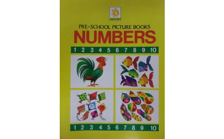 * Creative Books - Pre School Picture Book-Numbers