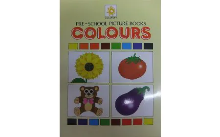 * Creative Books - Pre School Picture Book-Colours