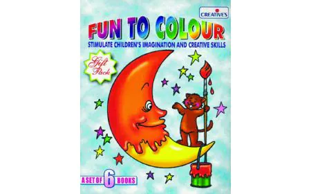 * Creative Books - Fun to Colour - A set of 6 Books