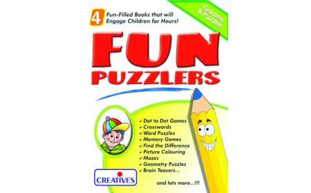 * Creative Books - Fun Puzzler - A set of 4 Books