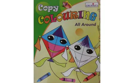 * Creative Books - Copy Colouring-All Around