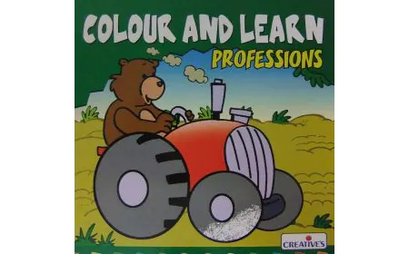 * Creative Books - Colour N Learn-Professions
