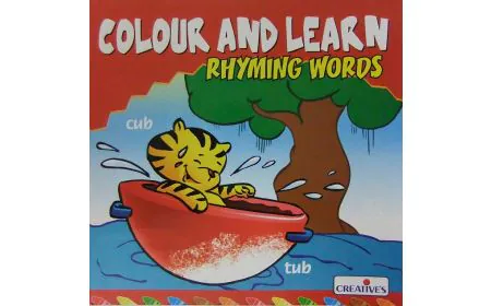 * Creative Books - Colour N Learn-Rhyming Words