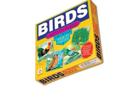 * Creative Puzzles - Birds Activity Puzzle - 4 Puzzles