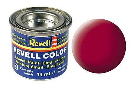 Revell Enamels - 14ml - Carmine Red Matt