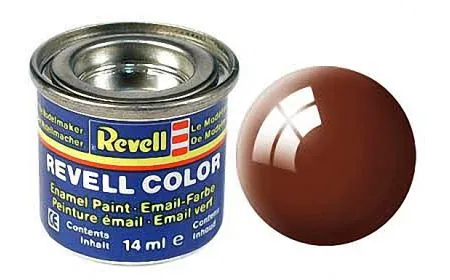 Revell Enamels - 14ml - Mud Brown Gloss