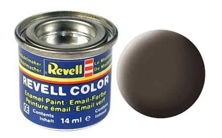 Revell Enamels - 14ml - Leather Brown Matt