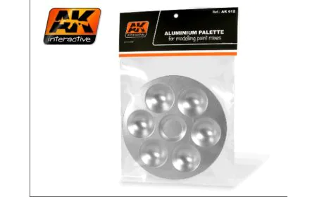 AK Interactive Aluminium Palettes (6 Wells)