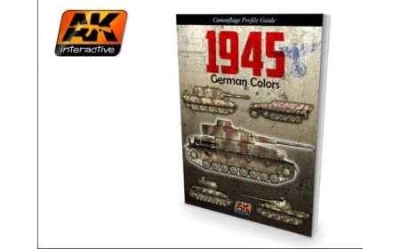 AK Book 1945 German Colours Profile Guide Re-Print