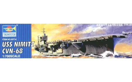 Trumpeter 1:700 - USS NIMITZ Aircraft Carrier CVN-68