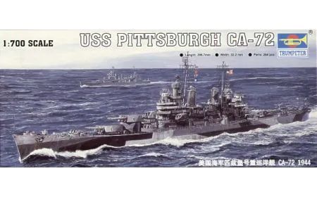 Trumpeter 1:700 - USS Pittsburgh CA-72 (1944_
