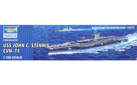 Trumpeter 1:700 - USS John C. Stennis Carrier CVN-74