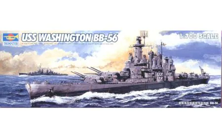 Trumpeter 1:700 - USS Washington BB-56