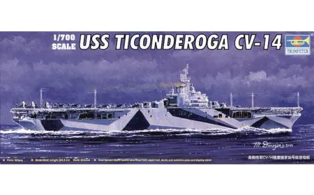 Trumpeter 1:700 - USS Ticonderoga Carrier CV-14