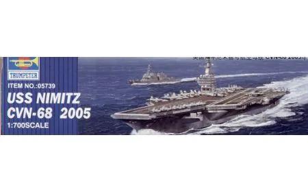 Trumpeter 1:700 - USS Nimitz Aircraft Carrier CVN-68 (2005)
