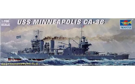 Trumpeter 1:700 - USS Minneapolis CA-36 (1942)
