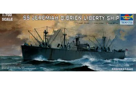 Trumpeter 1:700 - SS Jeremiah O'Brien WWII Liberty Ship
