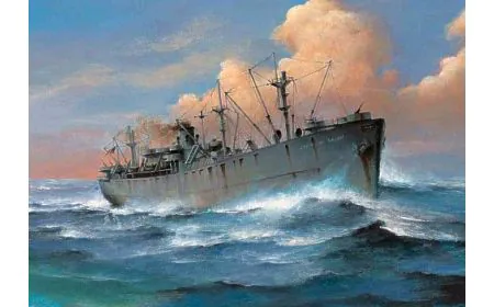 Trumpeter 1:700 - SS John W. Brown WWII Liberty Ship