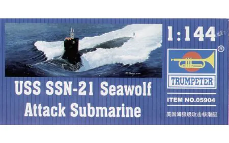 Trumpeter 1:144 - USS Sea Wolf Submarine SSN-21