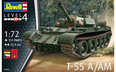 Revell 1:72 - T-55A