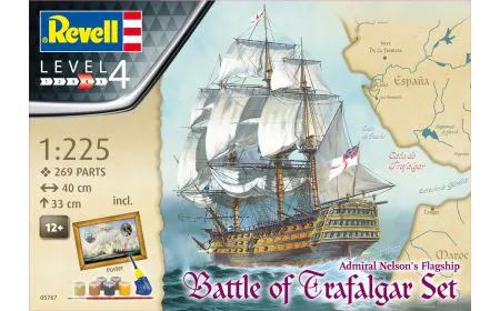 Revell 1:225 Gift Set - Battle Of Trafalgar