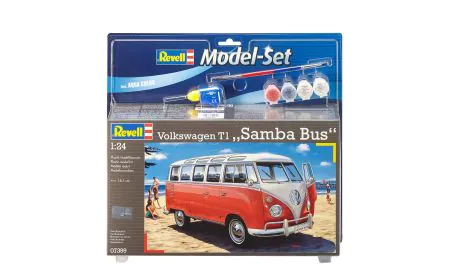 Revell 1:24 - Model Set VW T1 Samba Bus