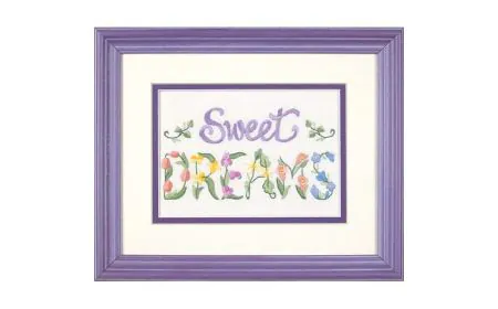 Dimenions Mini Crewel - Flowery Sweet Dreams