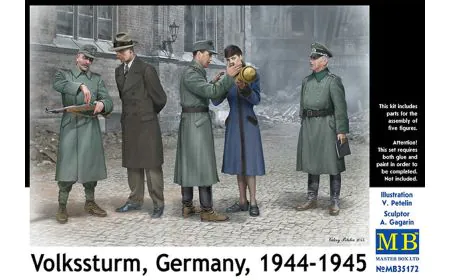 Masterbox 1:35 - Volkssturm Germany 1944-1945