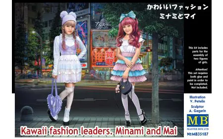 Masterbox 1:35 - Kawaii Fashion Leaders Minami and Mai