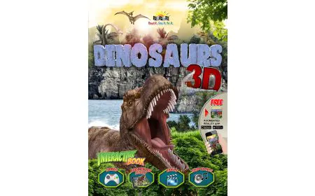* Popar 3D - Dinosaurs Book (Hardcover)