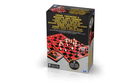 * Spin Master - Chess / Checkers / TTT (BG) (CDL48325)