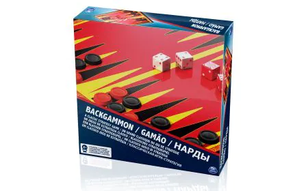 * Spin Master - Backgammon (Blue Box) (CDL00109)