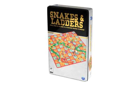 * Spin Master - Snakes &Ladders Tin (CDL58318)