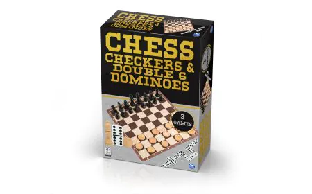 * Spin Master - Chess, Checke rs, Dominoes (B/G) (CDL48925)
