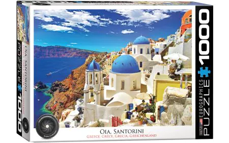 Eurographics Puzzle 1000 Pc - Oia Santorini Greece