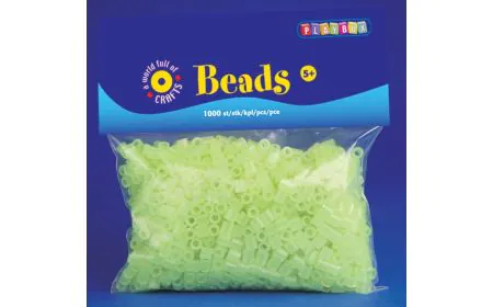 * Playbox - Beads (lime green) - 1000 pcs - Refill 3
