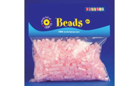 * Playbox - Beads (rose pearl) - 1000 pcs - Refill 10